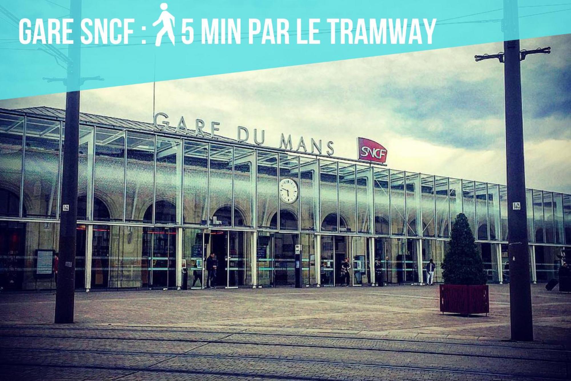 Apartmán Tramway 10 Jaures Cosy Proche Gare Le Mans Exteriér fotografie